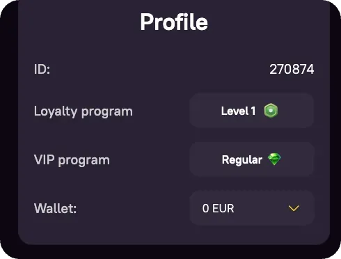Player Dashboard